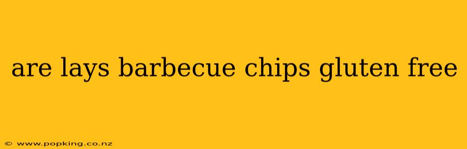 are lays barbecue chips gluten free