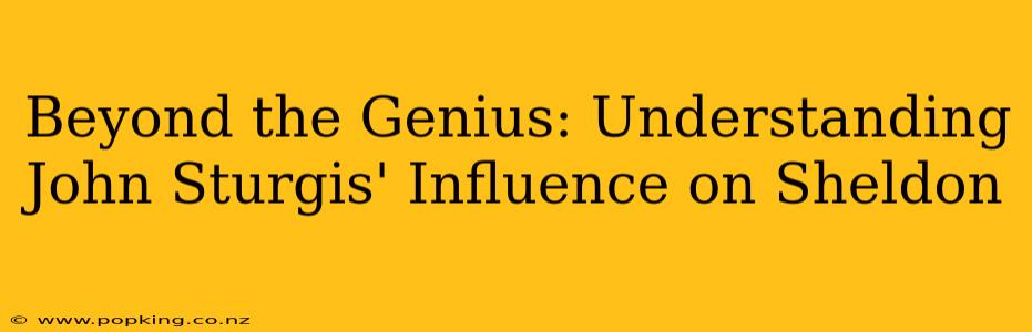 Beyond the Genius: Understanding John Sturgis' Influence on Sheldon