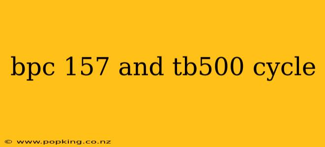 bpc 157 and tb500 cycle