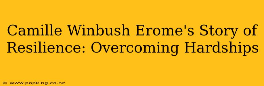 Camille Winbush Erome's Story of Resilience: Overcoming Hardships