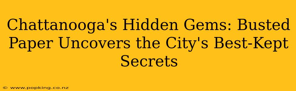 Chattanooga's Hidden Gems: Busted Paper Uncovers the City's Best-Kept Secrets