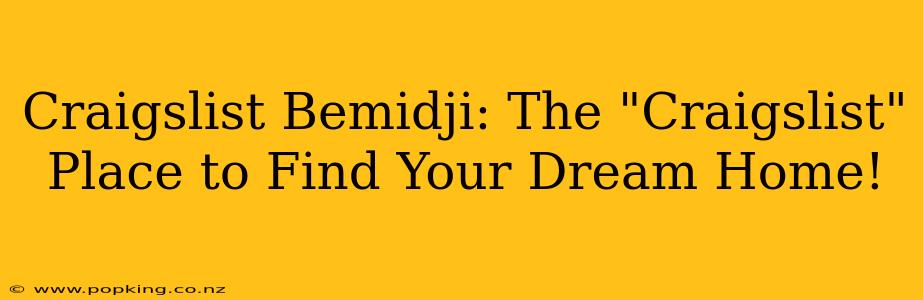 Craigslist Bemidji: The "Craigslist" Place to Find Your Dream Home!
