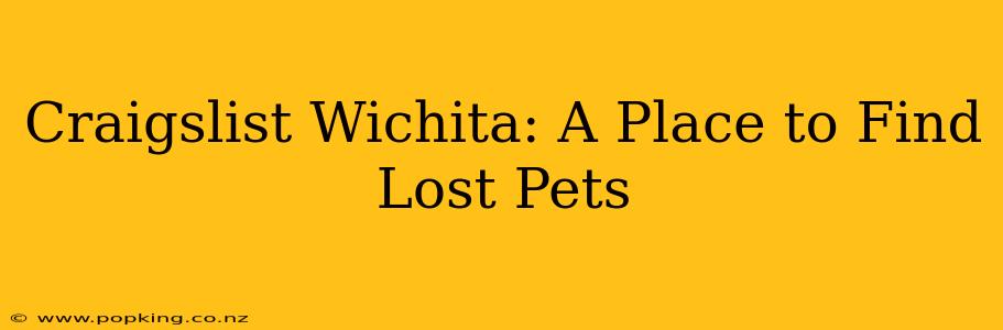Craigslist Wichita: A Place to Find Lost Pets