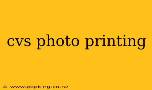 cvs photo printing