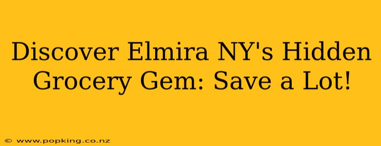 Discover Elmira NY's Hidden Grocery Gem: Save a Lot!