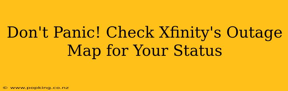 Don't Panic! Check Xfinity's Outage Map for Your Status