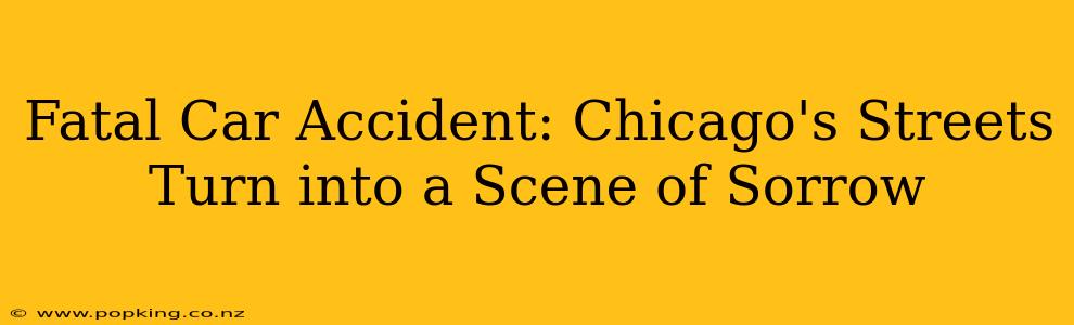 Fatal Car Accident: Chicago's Streets Turn into a Scene of Sorrow