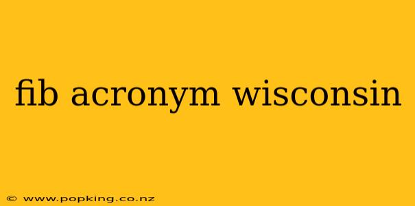 fib acronym wisconsin