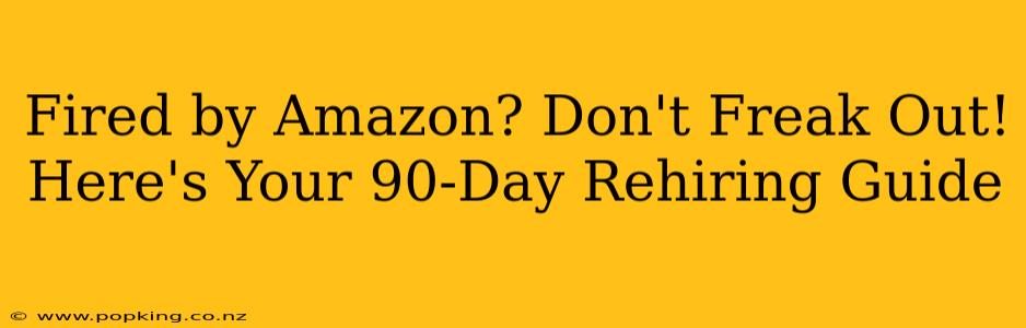 Fired by Amazon? Don't Freak Out! Here's Your 90-Day Rehiring Guide