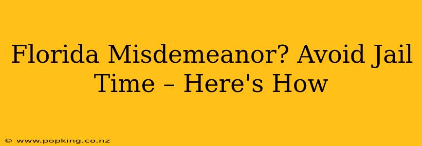 Florida Misdemeanor? Avoid Jail Time – Here's How