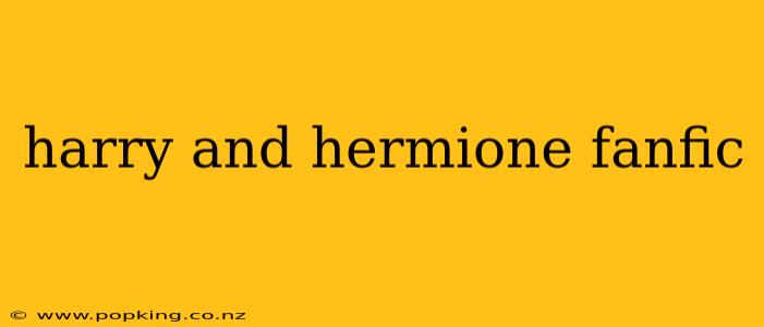 harry and hermione fanfic