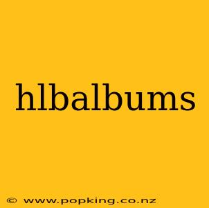 hlbalbums