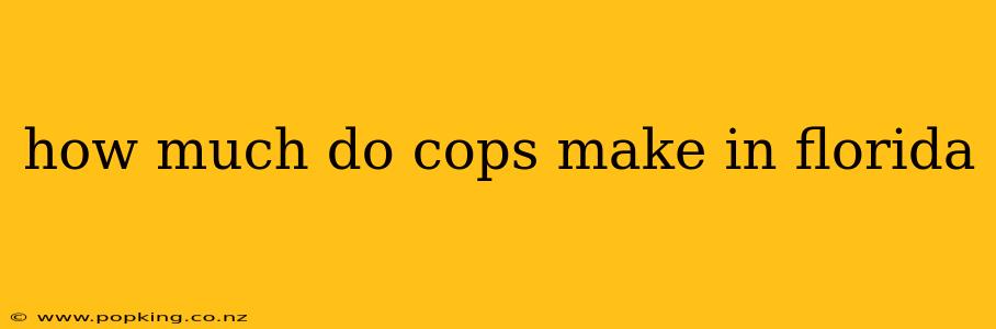 how much do cops make in florida