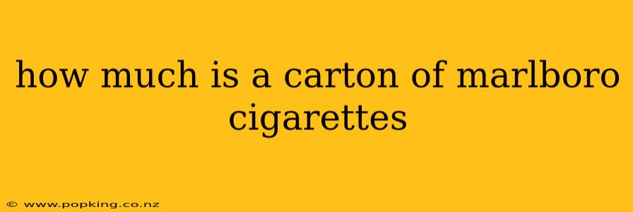 how much is a carton of marlboro cigarettes