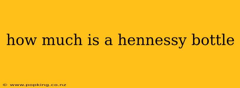 how much is a hennessy bottle