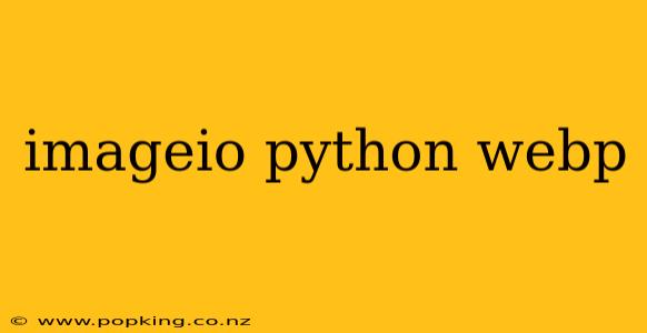 imageio python webp