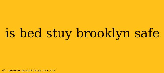 is bed stuy brooklyn safe