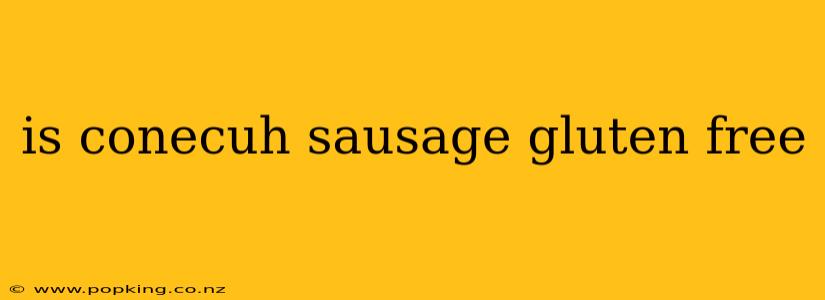 is conecuh sausage gluten free