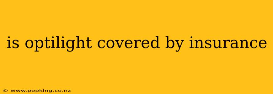 is optilight covered by insurance