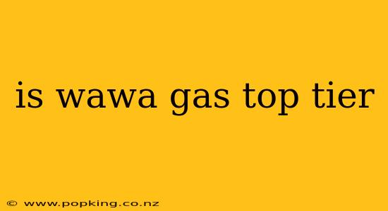 is wawa gas top tier