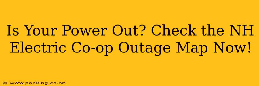 Is Your Power Out? Check the NH Electric Co-op Outage Map Now!