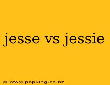 jesse vs jessie