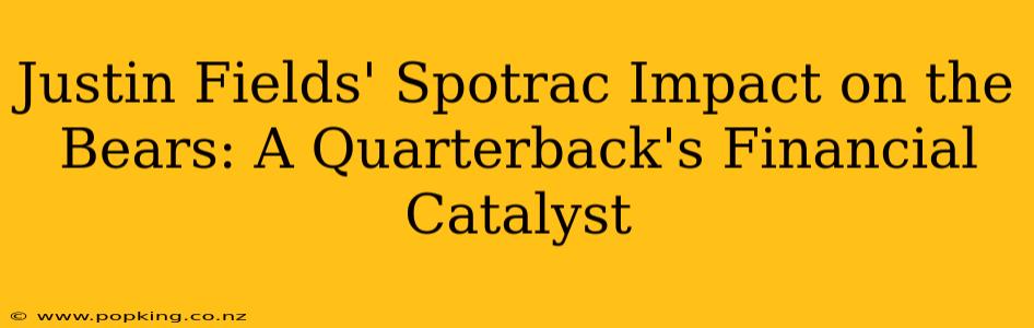 Justin Fields' Spotrac Impact on the Bears: A Quarterback's Financial Catalyst