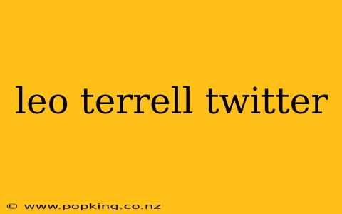 leo terrell twitter