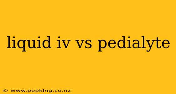 liquid iv vs pedialyte