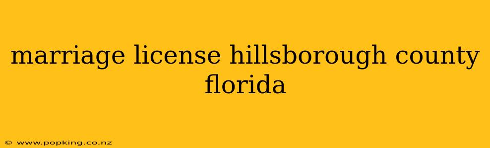 marriage license hillsborough county florida