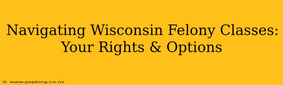 Navigating Wisconsin Felony Classes: Your Rights & Options