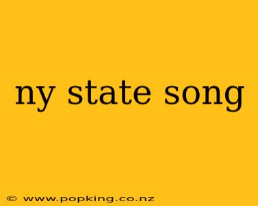 ny state song