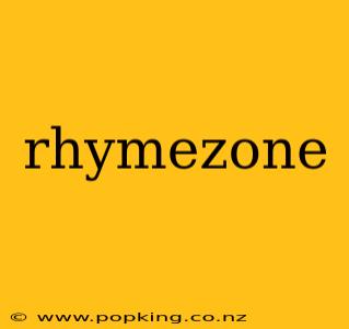 rhymezone