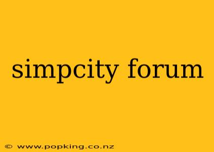 simpcity forum