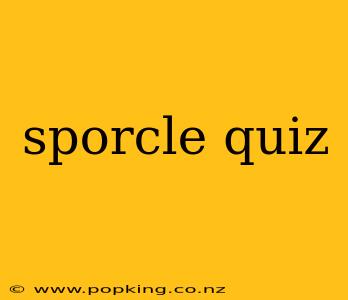 sporcle quiz