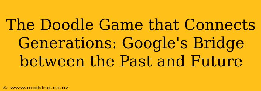 The Doodle Game that Connects Generations: Google's Bridge between the Past and Future