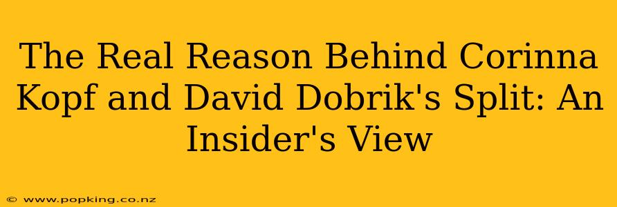 The Real Reason Behind Corinna Kopf and David Dobrik's Split: An Insider's View