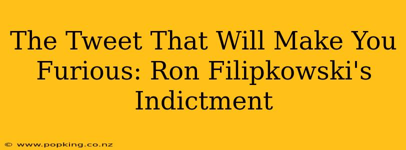 The Tweet That Will Make You Furious: Ron Filipkowski's Indictment
