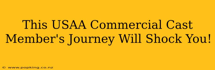 This USAA Commercial Cast Member's Journey Will Shock You!