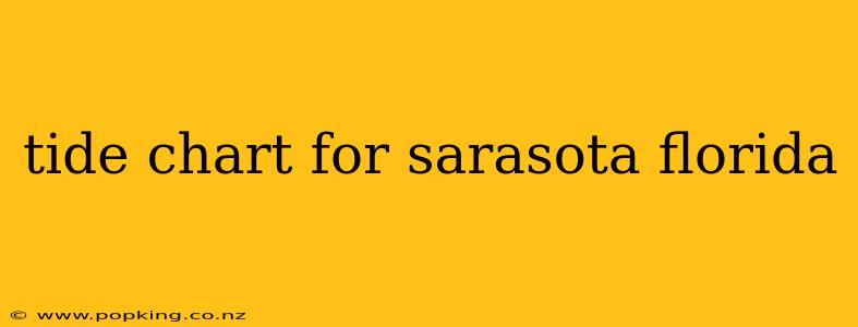 tide chart for sarasota florida