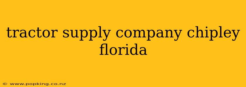 tractor supply company chipley florida