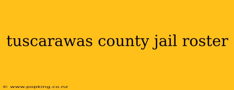 tuscarawas county jail roster