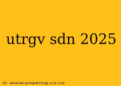 utrgv sdn 2025