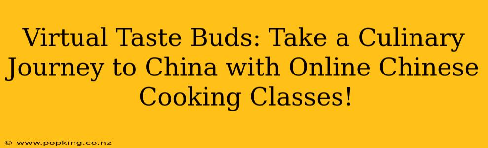 Virtual Taste Buds: Take a Culinary Journey to China with Online Chinese Cooking Classes!