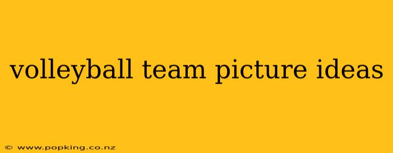 volleyball team picture ideas