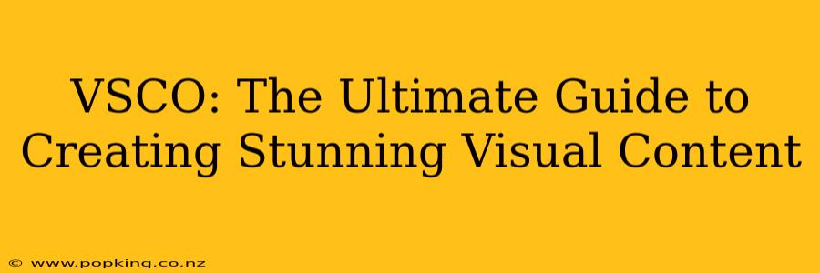 VSCO: The Ultimate Guide to Creating Stunning Visual Content