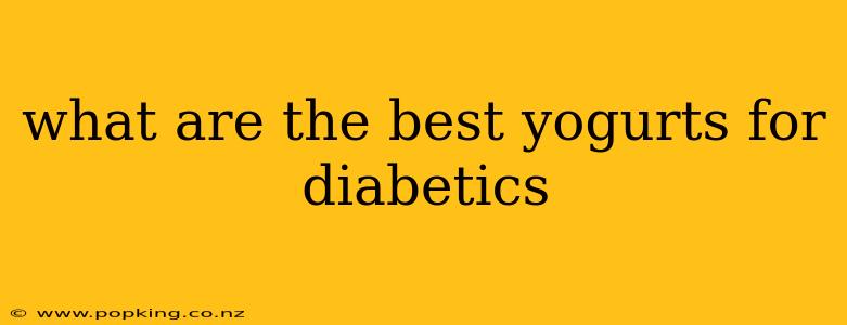 what are the best yogurts for diabetics