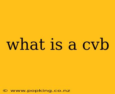 what is a cvb