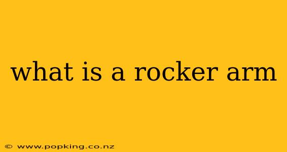 what is a rocker arm