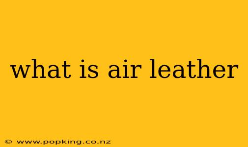 what is air leather